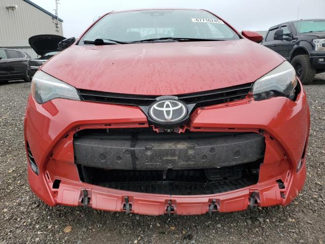 2T1BURHE3JC068608 - 2018 TOYOTA COROLLA L წითელი ფოტო 5