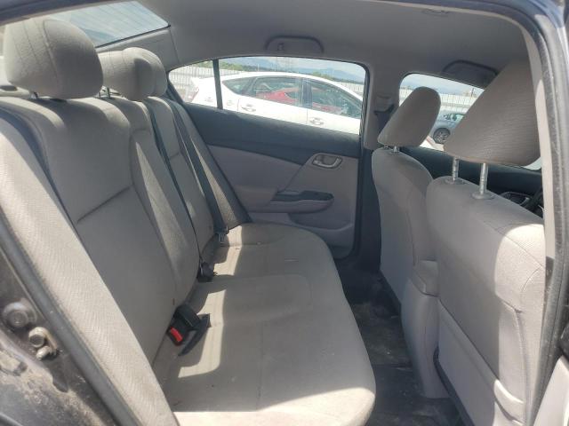 2HGFB2F59DH586946 - 2013 HONDA CIVIC LX GRAY photo 10