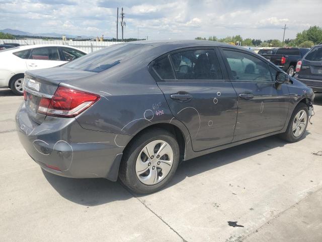 2HGFB2F59DH586946 - 2013 HONDA CIVIC LX GRAY photo 3