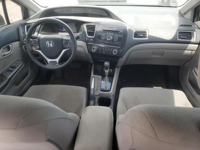 2HGFB2F59DH586946 - 2013 HONDA CIVIC LX GRAY photo 8