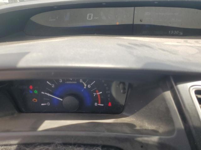 2HGFB2F59DH586946 - 2013 HONDA CIVIC LX GRAY photo 9