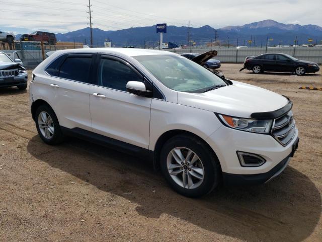 2FMPK4J94GBC21439 - 2016 FORD EDGE SEL WHITE photo 4