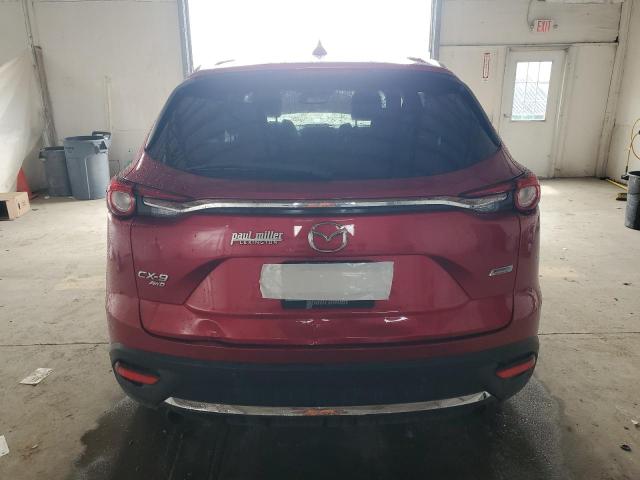 JM3TCBDY8G0124728 - 2016 MAZDA CX-9 GRAND TOURING RED photo 6