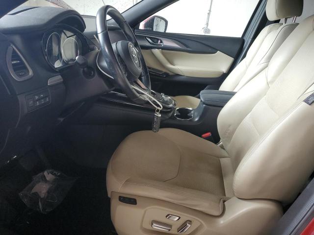 JM3TCBDY8G0124728 - 2016 MAZDA CX-9 GRAND TOURING RED photo 7