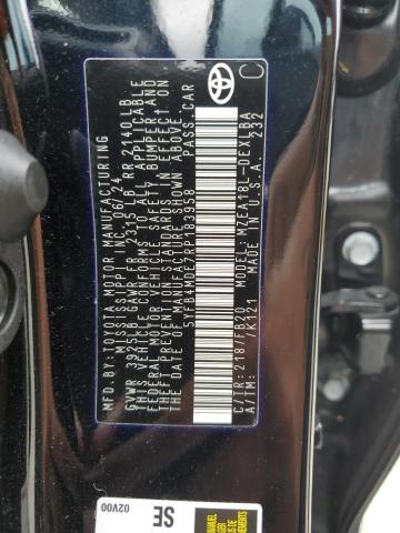 5YFB4MDE7RP183958 - 2024 TOYOTA COROLLA LE 黑色 照片 12