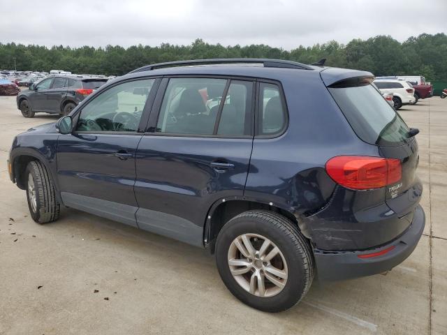 WVGAV7AX4FW608325 - 2015 VOLKSWAGEN TIGUAN S BLUE photo 2
