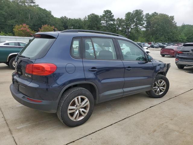 WVGAV7AX4FW608325 - 2015 VOLKSWAGEN TIGUAN S BLUE photo 3