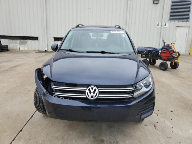 WVGAV7AX4FW608325 - 2015 VOLKSWAGEN TIGUAN S BLUE photo 5