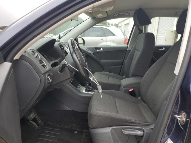 WVGAV7AX4FW608325 - 2015 VOLKSWAGEN TIGUAN S BLUE photo 7