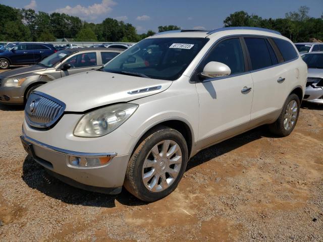 5GALRCED1AJ209843 - 2010 BUICK ENCLAVE CXL WHITE photo 1