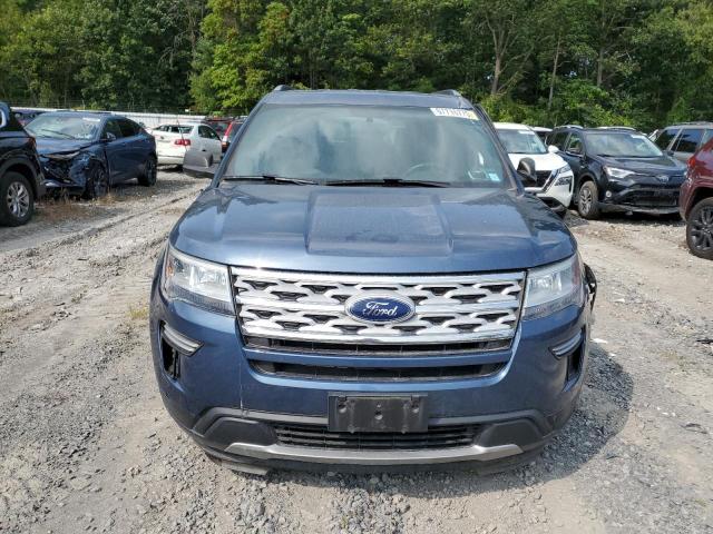 1FM5K8D89KGA15018 - 2019 FORD EXPLORER XLT Көк фото 5