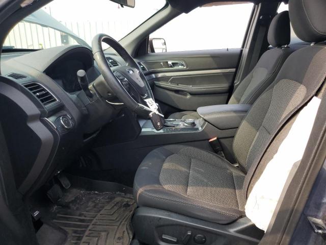 1FM5K8D89KGA15018 - 2019 FORD EXPLORER XLT Көк фото 7