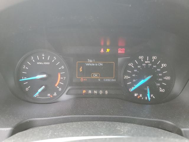 1FM5K8D89KGA15018 - 2019 FORD EXPLORER XLT Көк фото 9