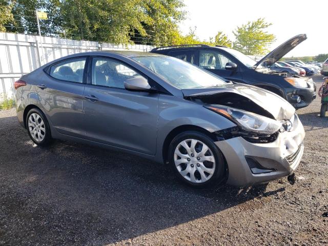 5NPDH4AE4EH520529 - 2014 HYUNDAI ELANTRA SE GRAY photo 4