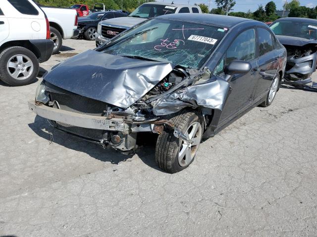 19XFA1F6XAE001027 - 2010 HONDA CIVIC LX-S فضي صورة 1