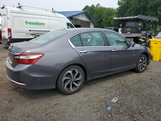 1HGCR2F92HA290740 - 2017 HONDA ACCORD EXL GRAY photo 3
