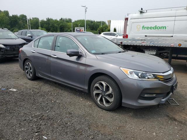 1HGCR2F92HA290740 - 2017 HONDA ACCORD EXL GRAY photo 4