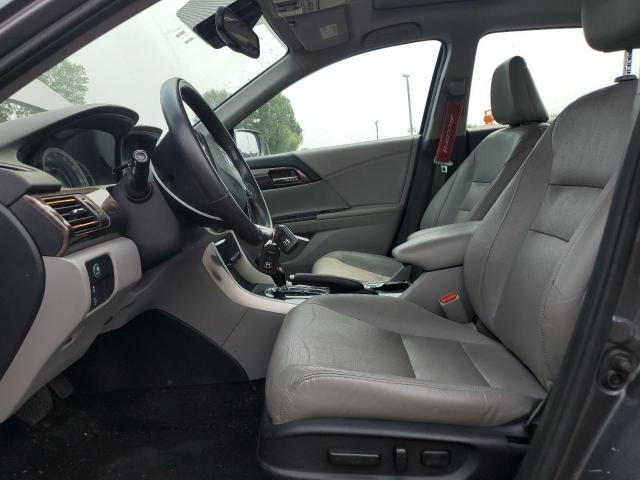 1HGCR2F92HA290740 - 2017 HONDA ACCORD EXL GRAY photo 7