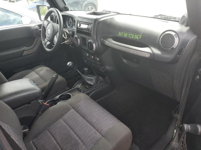 1C4AJWAG5CL121755 - 2012 JEEP WRANGLER SPORT GREEN photo 8