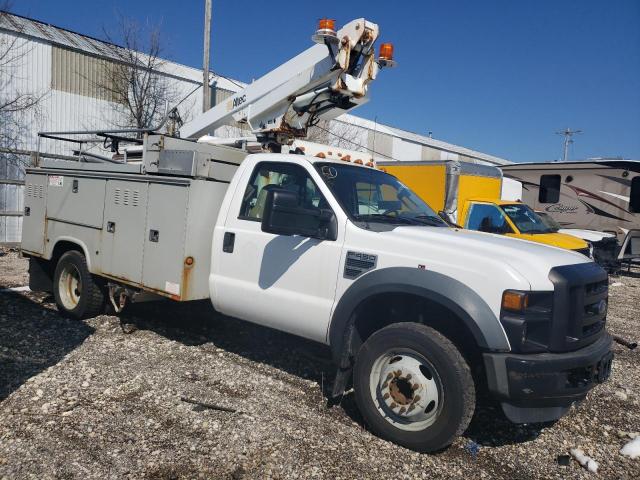 1FD4F46Y78EC94172 - 2008 FORD F450 SUPER DUTY WHITE photo 4