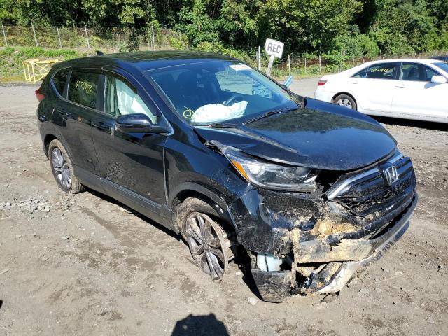 5J6RW2H51MA008622 - 2021 HONDA CR-V EX BLACK photo 4