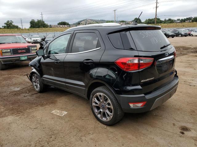 MAJ6S3KL3KC281487 - 2019 FORD ECOSPORT TITANIUM BLACK photo 2