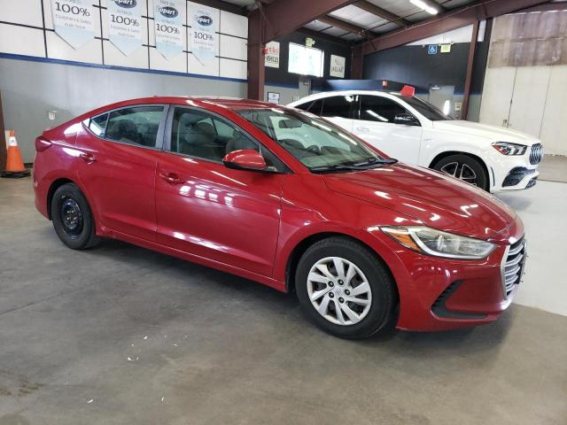 KMHD74LF7HU394553 - 2017 HYUNDAI ELANTRA SE RED photo 4