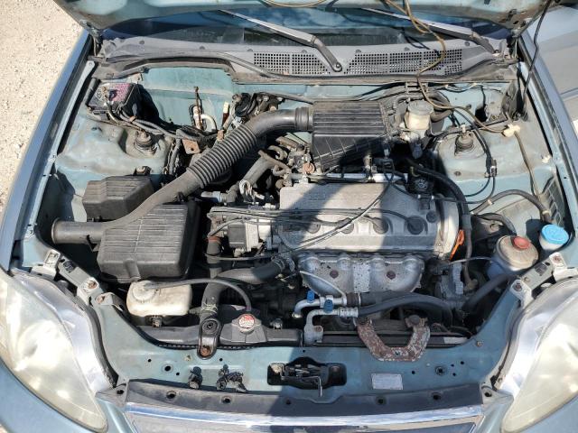 2HGEJ6617YH510926 - 2000 HONDA CIVIC BASE GRAY photo 11