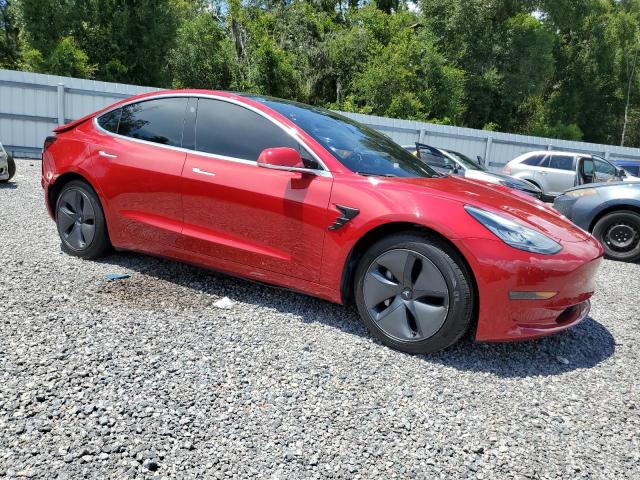 5YJ3E1EA1LF784975 - 2020 TESLA MODEL 3 Червоний фото 4