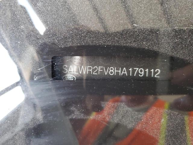 SALWR2FV8HA179112 - 2017 LAND ROVER RANGE ROVE HSE WHITE photo 14