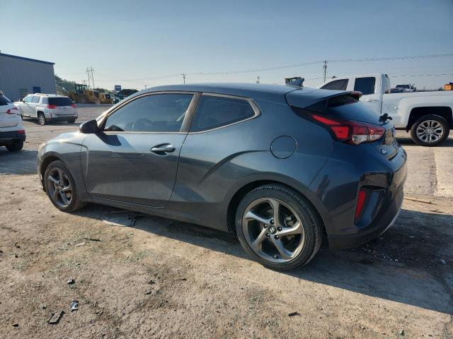 KMHTG6AF1KU018447 - 2019 HYUNDAI VELOSTER BASE Graphite photo 2