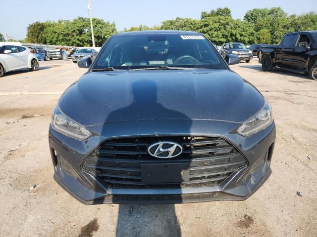 KMHTG6AF1KU018447 - 2019 HYUNDAI VELOSTER BASE Graphite photo 5
