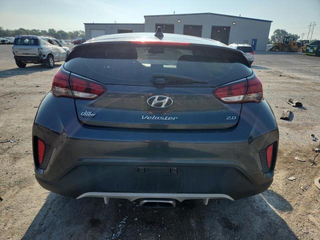 KMHTG6AF1KU018447 - 2019 HYUNDAI VELOSTER BASE Graphite photo 6