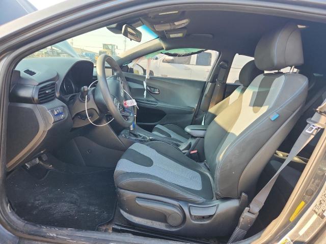 KMHTG6AF1KU018447 - 2019 HYUNDAI VELOSTER BASE Graphite photo 7