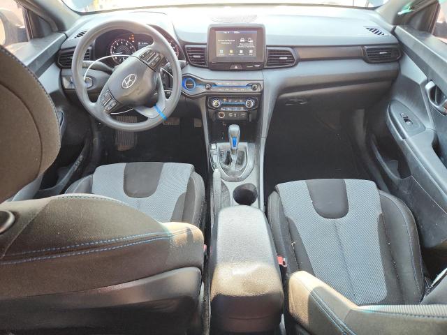 KMHTG6AF1KU018447 - 2019 HYUNDAI VELOSTER BASE Graphite photo 8
