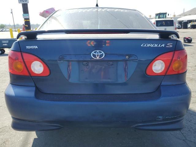 1NXBR32E43Z058467 - 2003 TOYOTA COROLLA CE BLUE photo 6