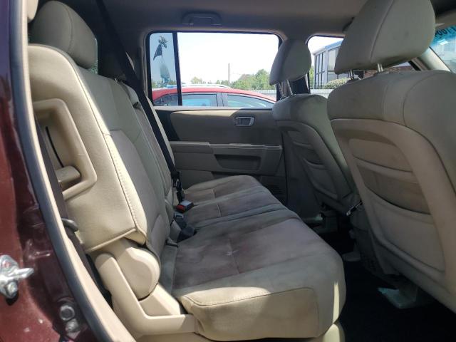 5FNYF48429B047724 - 2009 HONDA PILOT EX მუქწითელი ფოტო 11