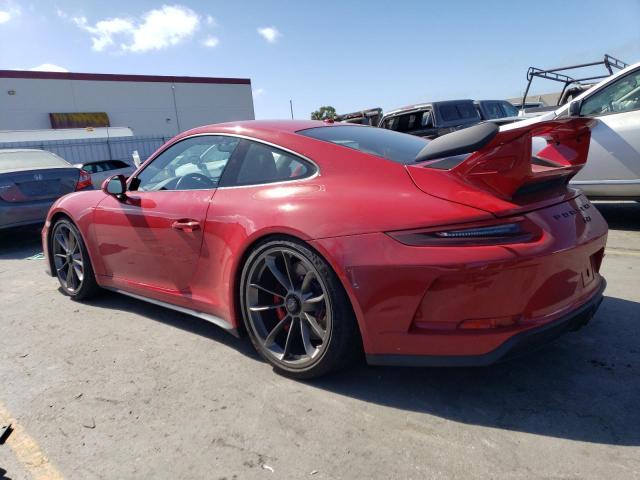 WP0AC2A99JS175129 - 2018 PORSCHE 911 GT3 RED photo 2