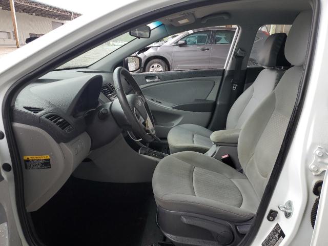 KMHCU5AE9CU031748 - 2012 HYUNDAI ACCENT GLS Weiß Foto 7