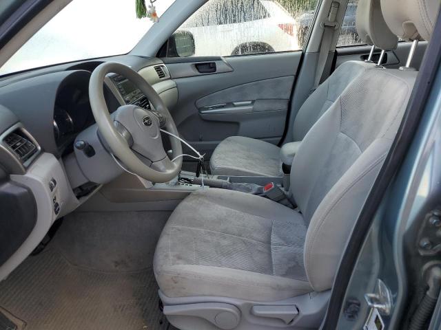 JF2SH6BC5AH909951 - 2010 SUBARU FORESTER XS Теңіз көгі фото 7