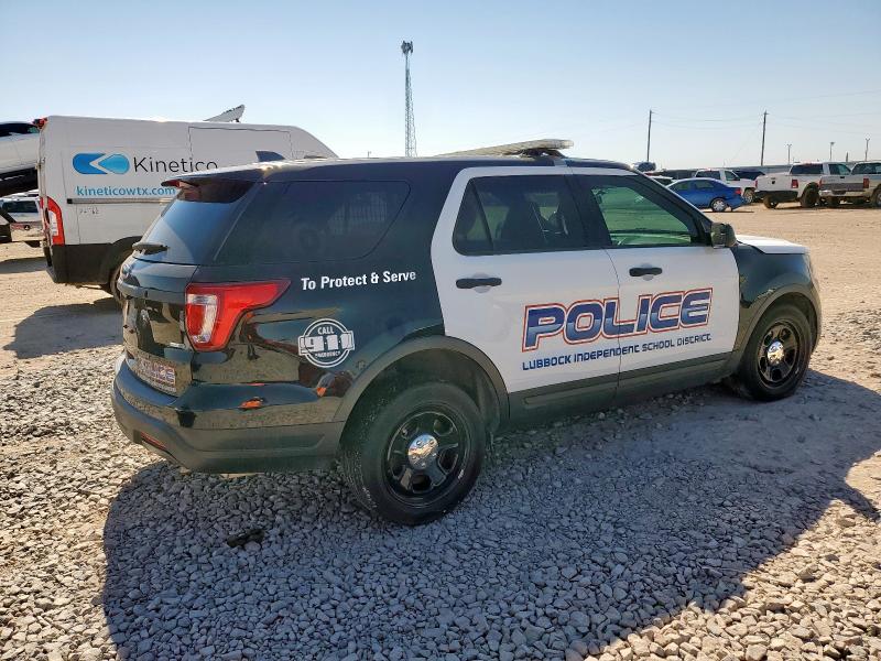 1FM5K8AR2JGC17453 - 2018 FORD EXPLORER POLICE INTERCEPTOR BLACK photo 3