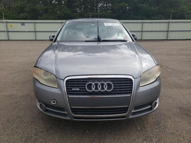 WAUDH78E77A027779 - 2007 AUDI A4 3.2 QUATTRO SILVER photo 5