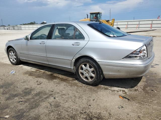 WDBNG70JX1A183758 - 2001 MERCEDES-BENZ S 430 SILVER photo 2