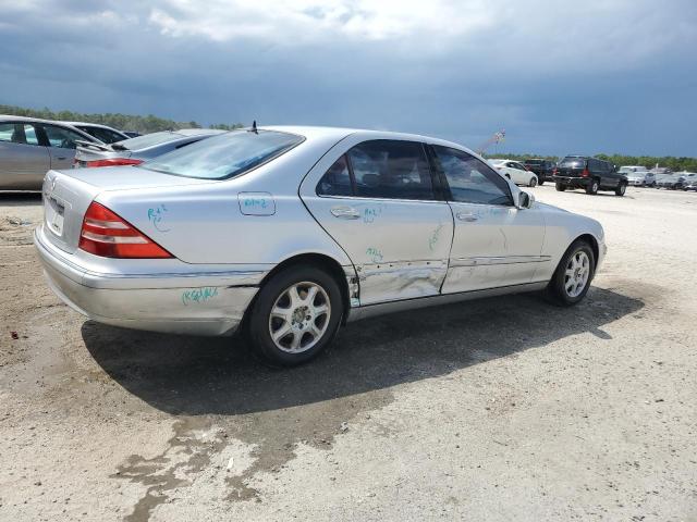 WDBNG70JX1A183758 - 2001 MERCEDES-BENZ S 430 SILVER photo 3