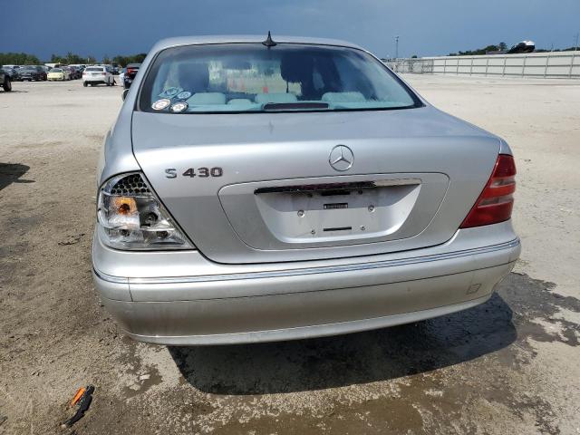 WDBNG70JX1A183758 - 2001 MERCEDES-BENZ S 430 SILVER photo 6