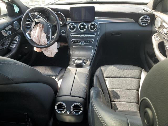 55SWF4KB7FU030751 - 2015 MERCEDES-BENZ C 300 4MATIC WHITE photo 8