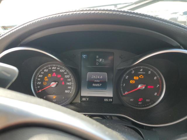 55SWF4KB7FU030751 - 2015 MERCEDES-BENZ C 300 4MATIC WHITE photo 9