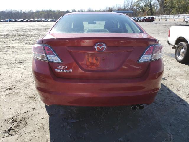 1YVHP82A295M11476 - 2009 MAZDA 6 I RED photo 6