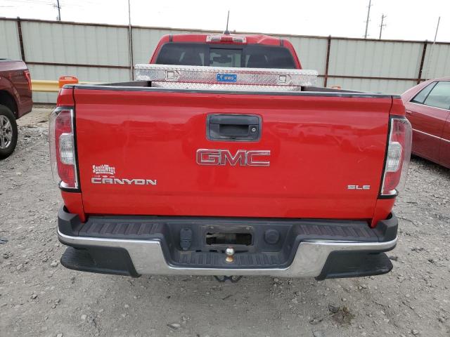 1GTH5CEA5G1283278 - 2016 GMC CANYON SLE RED photo 6