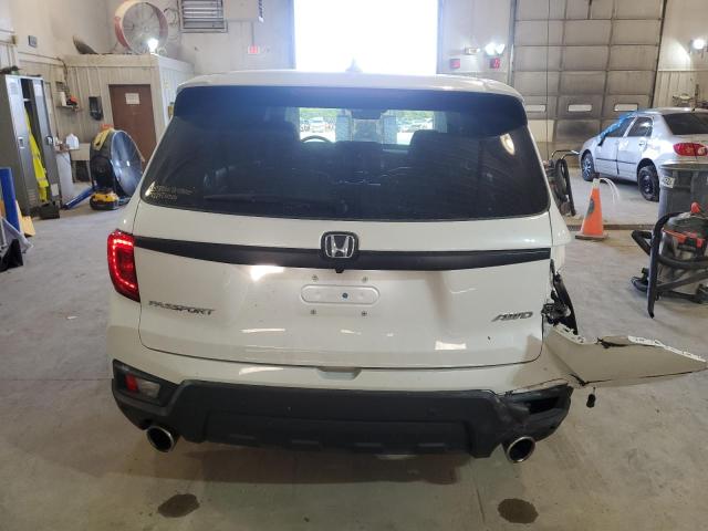 5FNYF8H57PB014179 - 2023 HONDA PASSPORT EXL WHITE photo 6